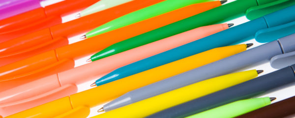 stylos publicitaires en plastique